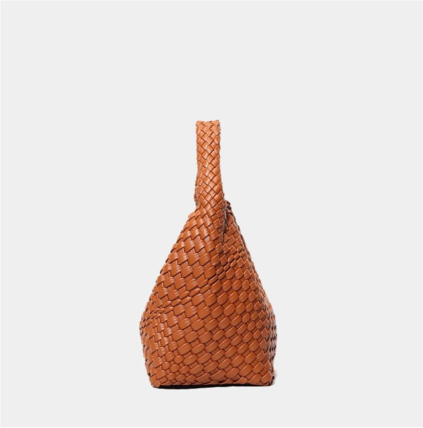 2024 Hand-woven Bag Portable Bucket Bag For Women Large Capacity Versatile Crossbody Commuter Bag(B)