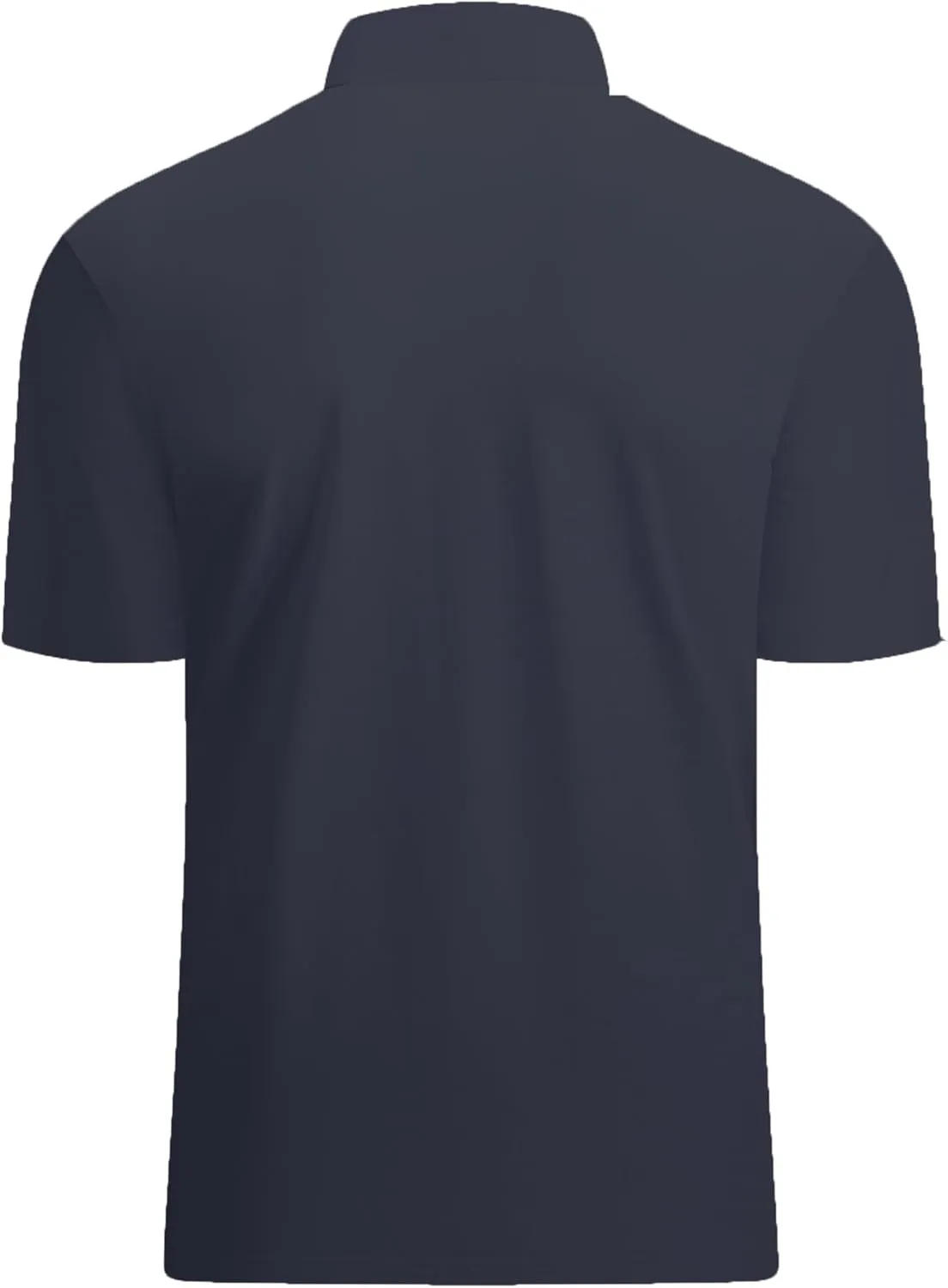 Alex Vando Mens Seamless Golf Shirt Moisture Wicking Quick-Dry Tailored Fit Polo Shirts