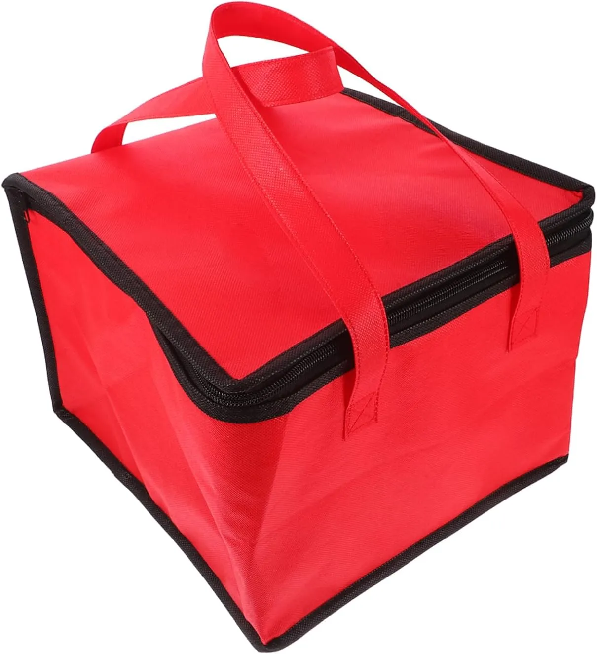 Alipis Hot Cold Bags Insulated Food Bag Portable Pizza Tote Aluminum Non-woven Insulation Easy Transport