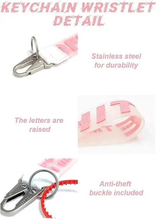 AllStyle By Patel Compatible Wristlet Strap for Key, Classic Hand Wrist Keychain Lanyard Key Chain Holder for Men and Women