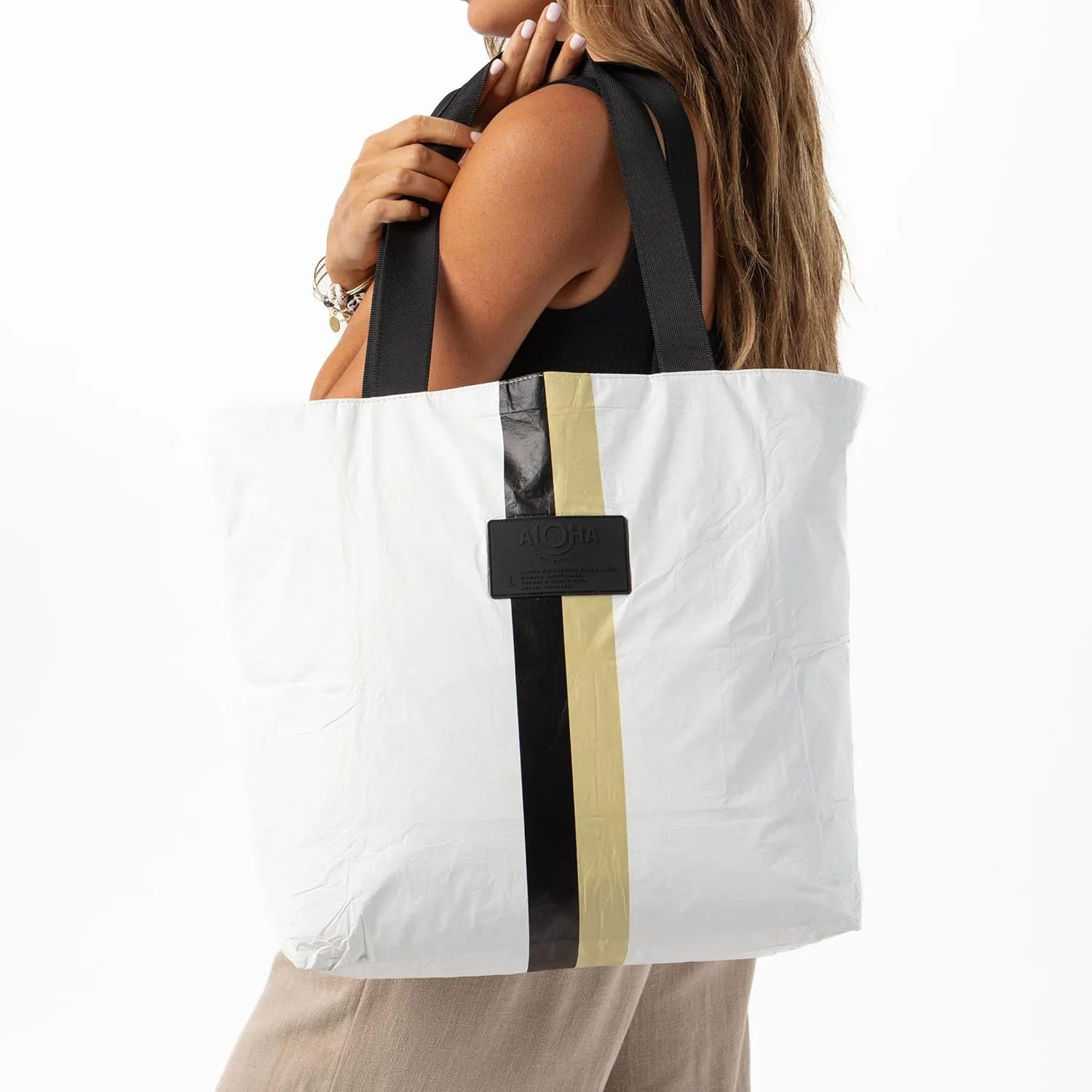 ALOHA Collection Tote | Lightweight, Packable, and Splash-Proof Beach Tote Bag | Easy to Clean