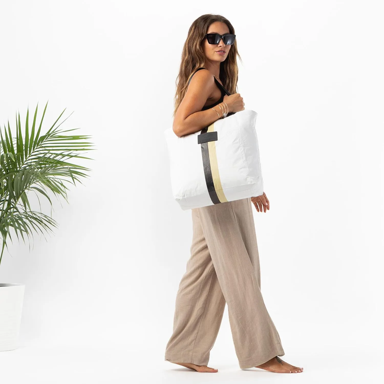 ALOHA Collection Tote | Lightweight, Packable, and Splash-Proof Beach Tote Bag | Easy to Clean
