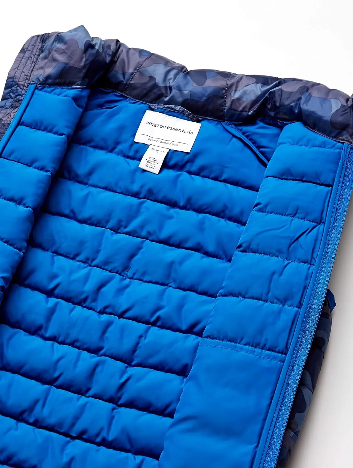 Amazon Essentials Boys and Toddlers' Lightweight Water-Resistant Packable Puffer Vest