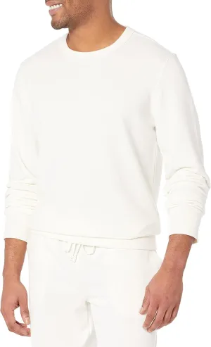 Amazon Essentials Men's Crewneck Sweatshirt, Lightweight Long-Sleeve French Terry (Available in Big & Tall)