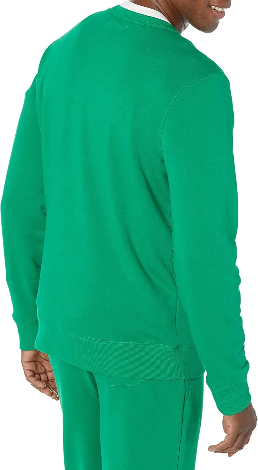 Amazon Essentials Men's Crewneck Sweatshirt, Lightweight Long-Sleeve French Terry (Available in Big & Tall)