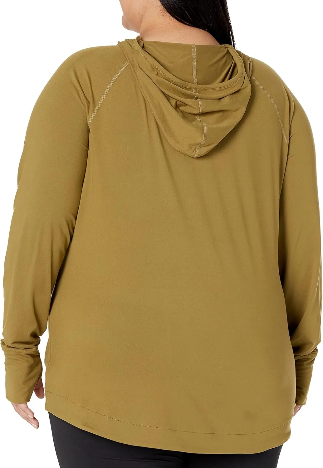 Amazon Essentials Women's Brushed Tech Stretch Popover Hoodie (Available in Plus Size)