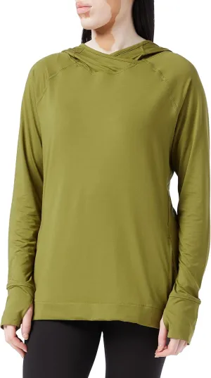 Amazon Essentials Women's Brushed Tech Stretch Popover Hoodie (Available in Plus Size)