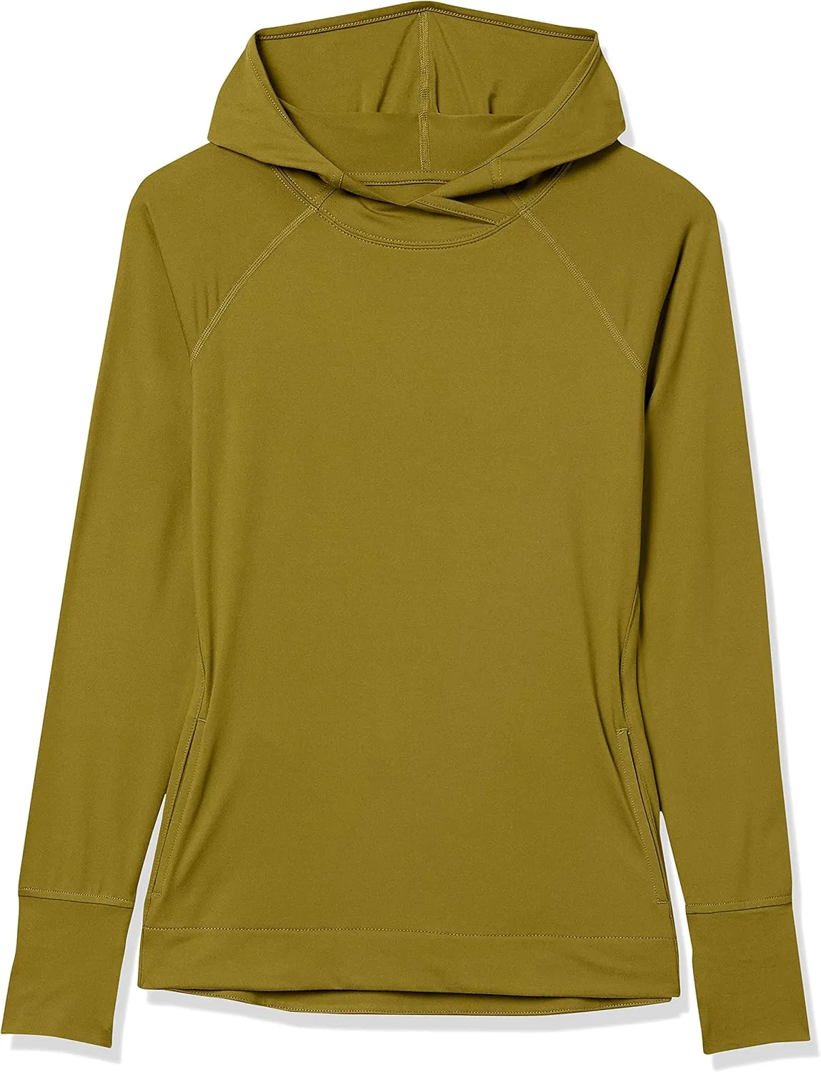 Amazon Essentials Women's Brushed Tech Stretch Popover Hoodie (Available in Plus Size)