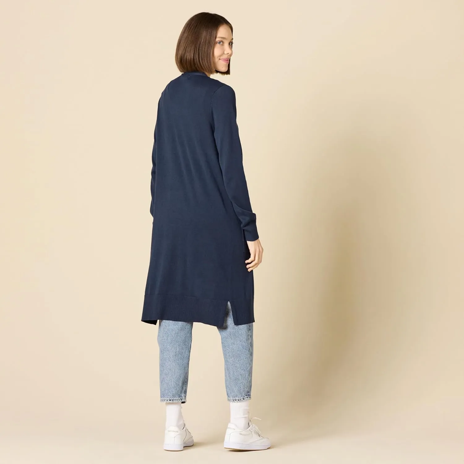Amazon Essentials Women's Lightweight Longer Length Cardigan Sweater (Available in Plus Size)