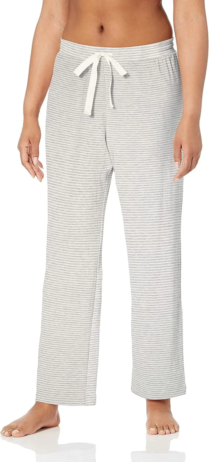 Amazon Essentials Women's Lightweight Lounge Terry Pajama Pant