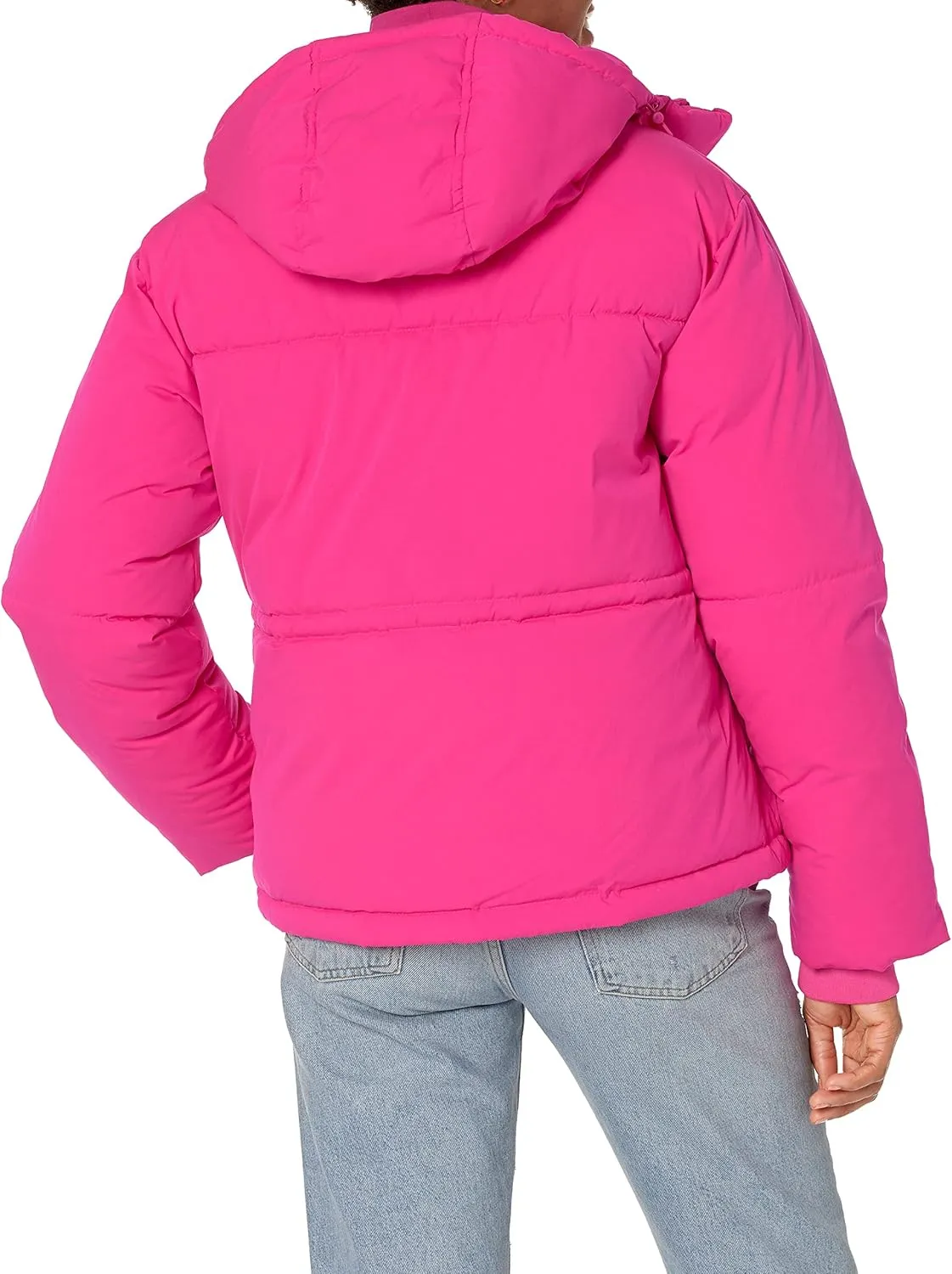 Amazon Essentials Women's Short Waisted Puffer Jacket (Available in Plus Size)