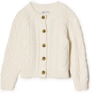 Amazon Essentials x Sofia Grainge Unisex Toddlers and Babies' Fisherman Cardigan Sweater
