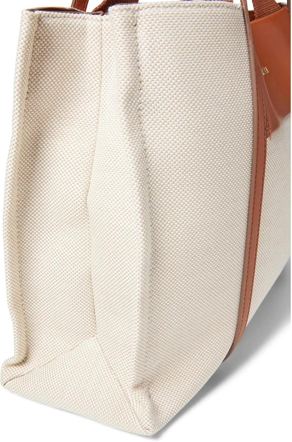 Anne Klein Medium Color Blocked Canvas Tote