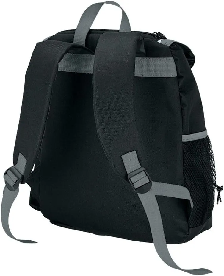Backpack Cooler .. Wide Bottom Designed to Stand Securely for Easy Access