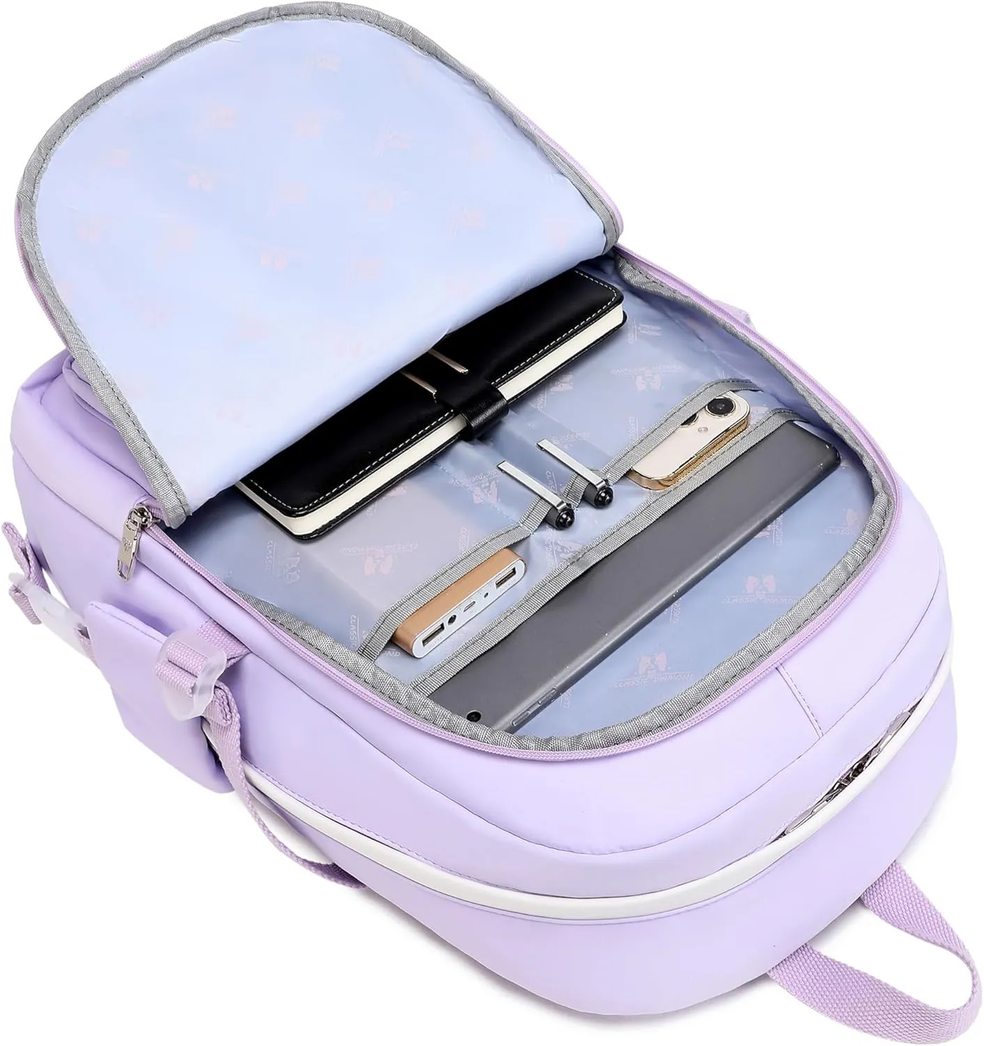 Backpacks for Girls,Laptop Backpack 15.6 Inch School Bag Cute College Large Bookbags Travel for Teens Women Students Anti Theft Daypack (Purple)