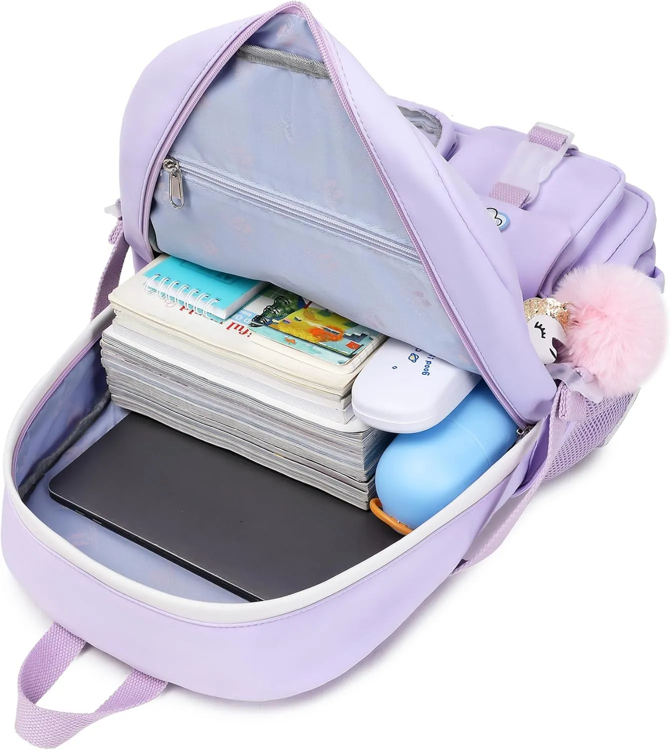 Backpacks for Girls,Laptop Backpack 15.6 Inch School Bag Cute College Large Bookbags Travel for Teens Women Students Anti Theft Daypack (Purple)