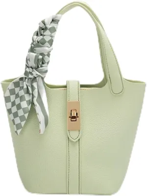 Bags for Women Crossbody bag, versatile bucket bag, handbag for women(Lightgreen)