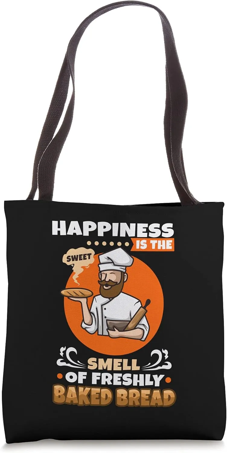 Baking bread | Fresh Bread | Baker | Bakery | Baker costume Tote Bag