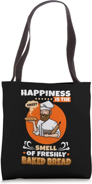 Baking bread | Fresh Bread | Baker | Bakery | Baker costume Tote Bag