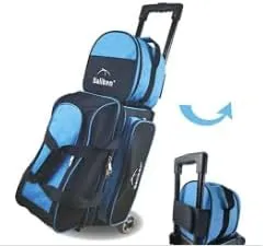 BALIKEN Bowling Single Tote Bag, Durable, Compact and Stylish Durability Easy to Carry Holds One bowling ball