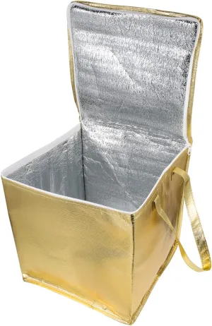 Cabilock Thermal Food Bag with Handle Design Insulated Food Pouch for Cakes Meals Convenient and Easy to Clean Storage
