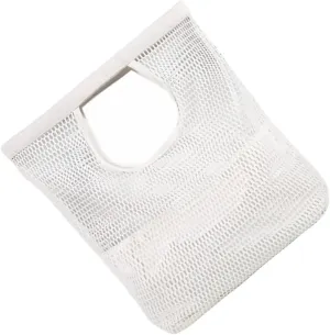 Cabilock Waterproof Mesh Beach Tote Bag Large Capacity Easy to Clean Storage Pouch