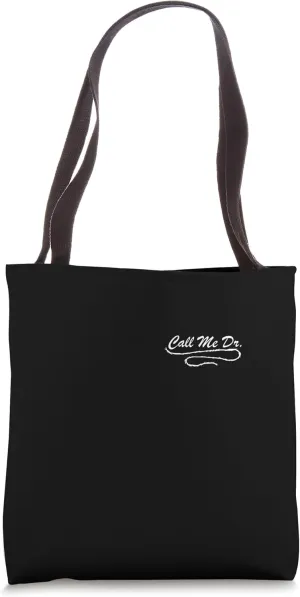 Call Me Doctor -- Tote Bag