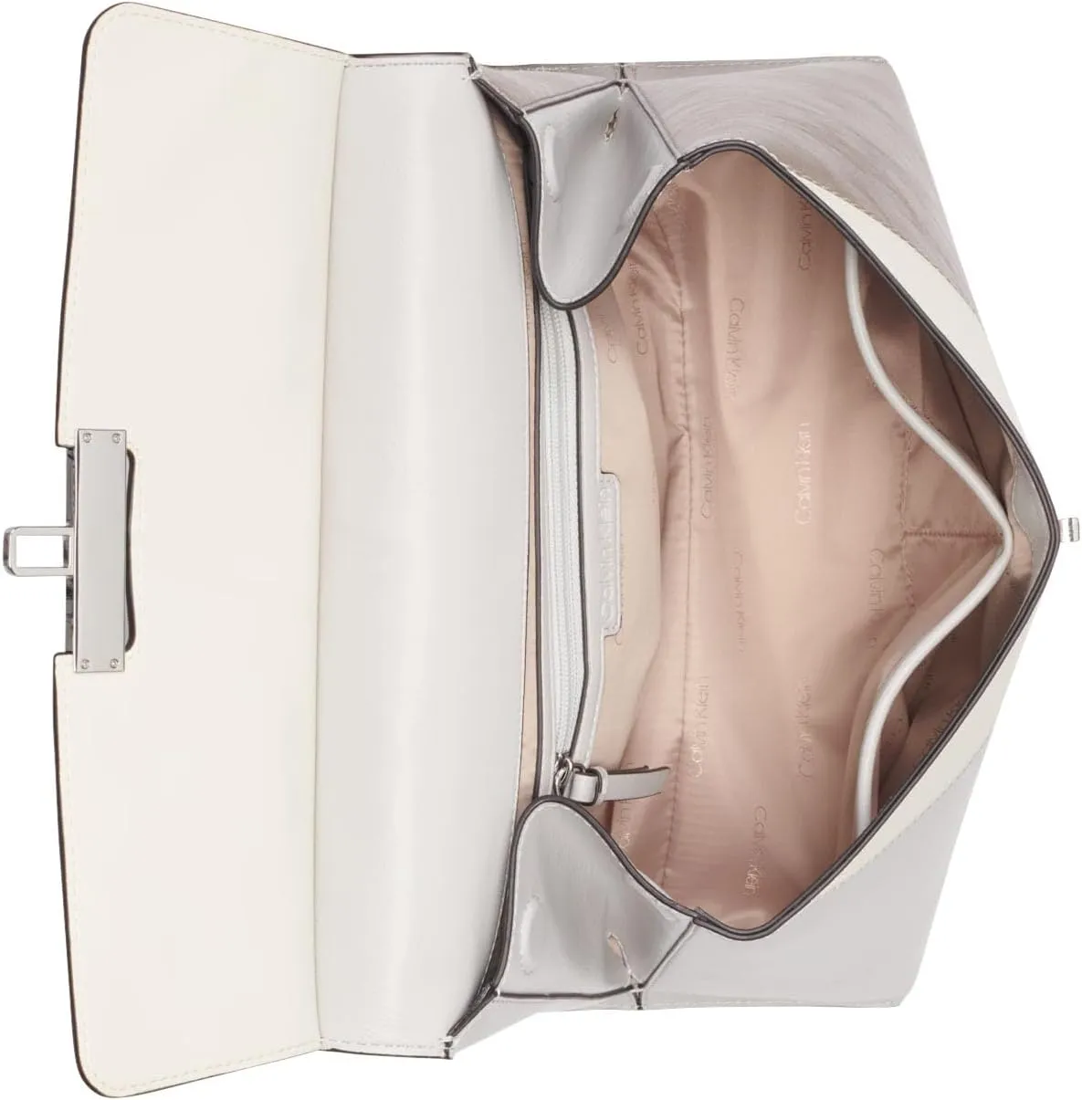Calvin Klein Becky Turn Lock Satchel