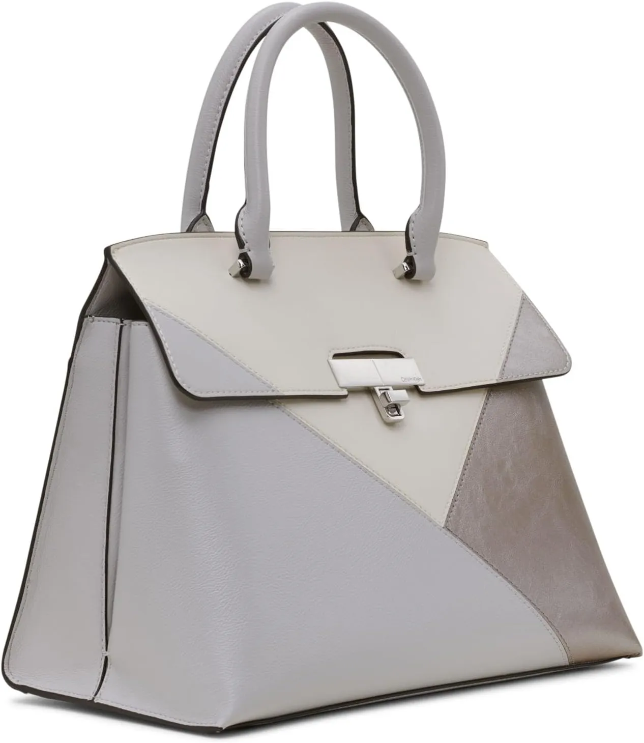 Calvin Klein Becky Turn Lock Satchel