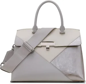 Calvin Klein Becky Turn Lock Satchel