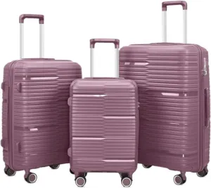 Carry-on Suitcase Luggage 3s Carry On Luggage Hardshell Expandable Spinner Luggage with Lock 20/24/28in Suitcase Carry-on Suitcases Carry On Luggages (B 20in 24in 28in)