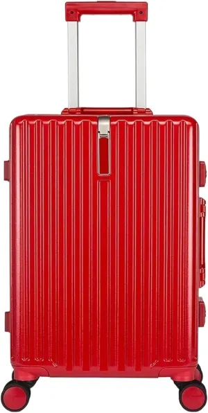 Carry-on Suitcase Luggage Lightweight and Tough Cabin Suitcase Lightweight Carry-on Hand Luggage 4 Spinner Carry-on Suitcases Carry On Luggages, 28 inches, White,-20 inches (24 inches)