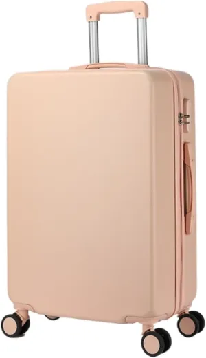 Carry-on Suitcase Luggage Portable Hard Shell Luggage Security Combination Lock Suitcases Quiet and Smooth Luggage Carry-on Suitcases Carry On Luggages, 20inch,Black-20inch (Roze 20inch)