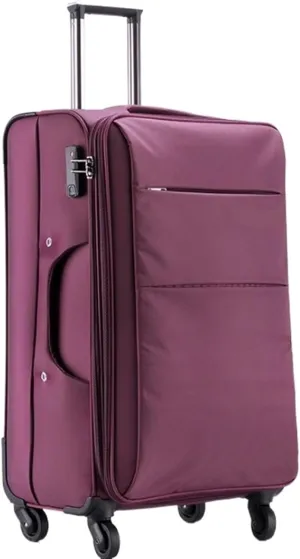 Carry-on Suitcase Luggage Softside Expandable Carry On Luggage With Spinner Wheels, Lightweight Upright Suitcase Carry-on Suitcases Carry On Luggages (Color : B, Size : 28in)