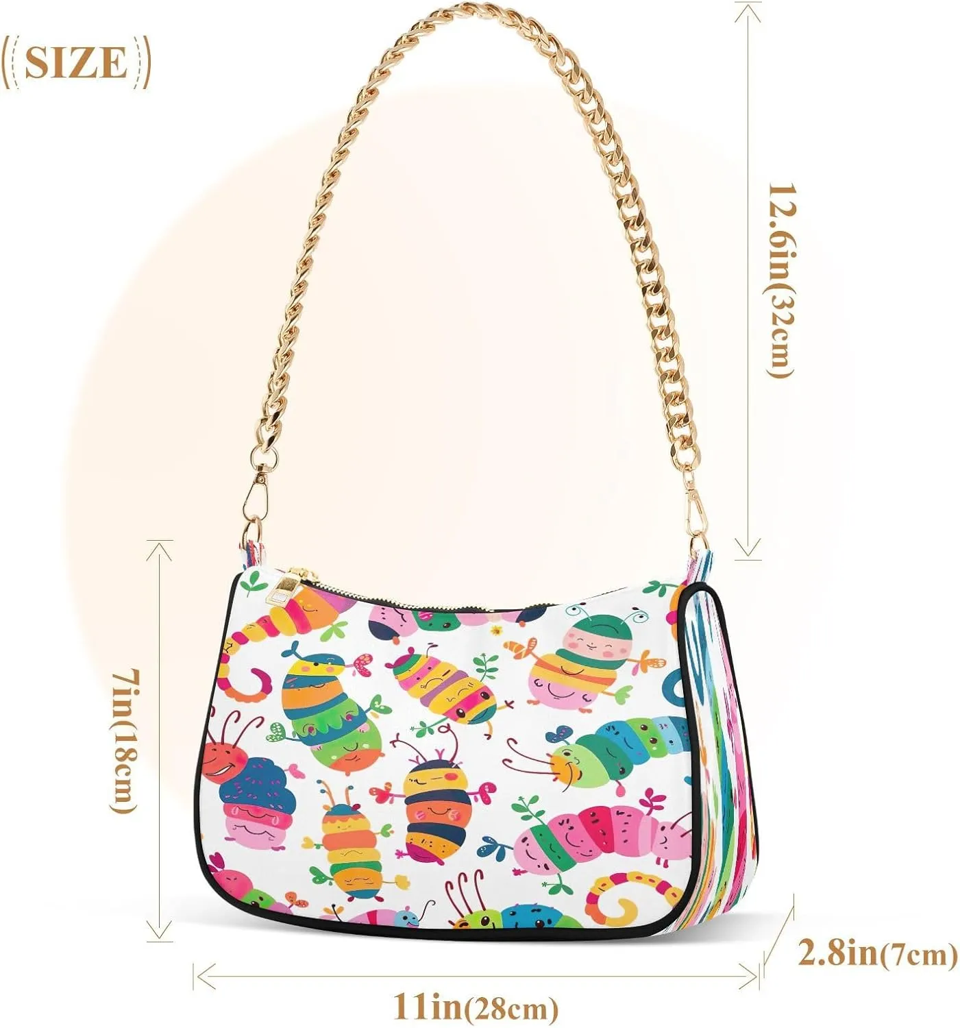 Cartoon Fire Trucks Mini Clutch Purses for Women, Trendy Handbags