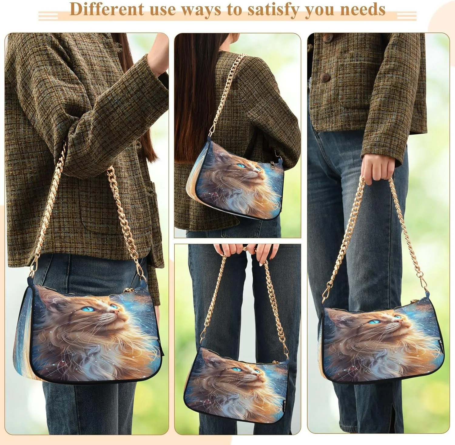 Cartoon Fire Trucks Mini Clutch Purses for Women, Trendy Handbags
