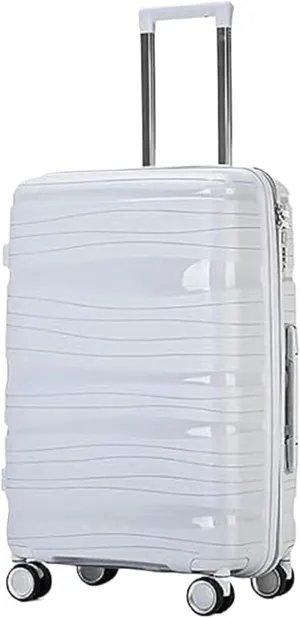 Checked Luggage Carry On Luggage Suitcase with Spinner Wheels,Lightweight Ergonomic Handles, Traveling Suitcases Luggage Suitcase (Color : E, Size : 20inch)
