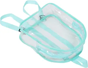 Clear Doll Storage Organizer Portable Transparent PVC Backpack for Plush and Cotton Dolls Lightweight Easy