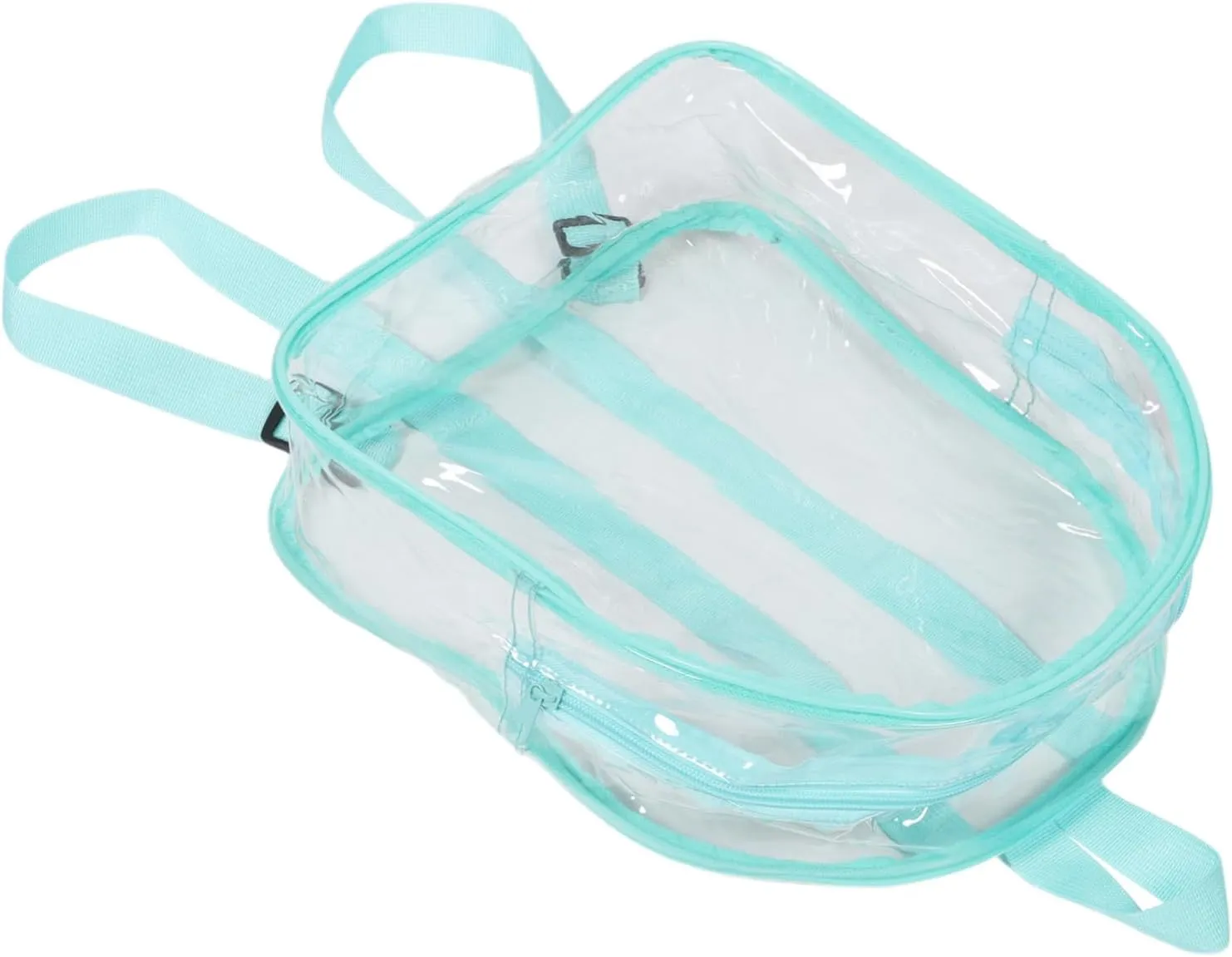 Clear Doll Storage Organizer Portable Transparent PVC Backpack for Plush and Cotton Dolls Lightweight Easy