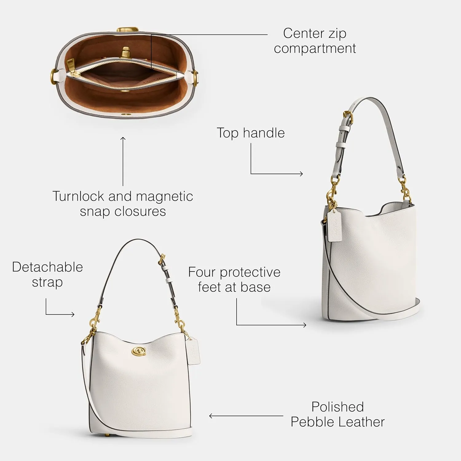 Coach Willow Soft Bucket Bag 19