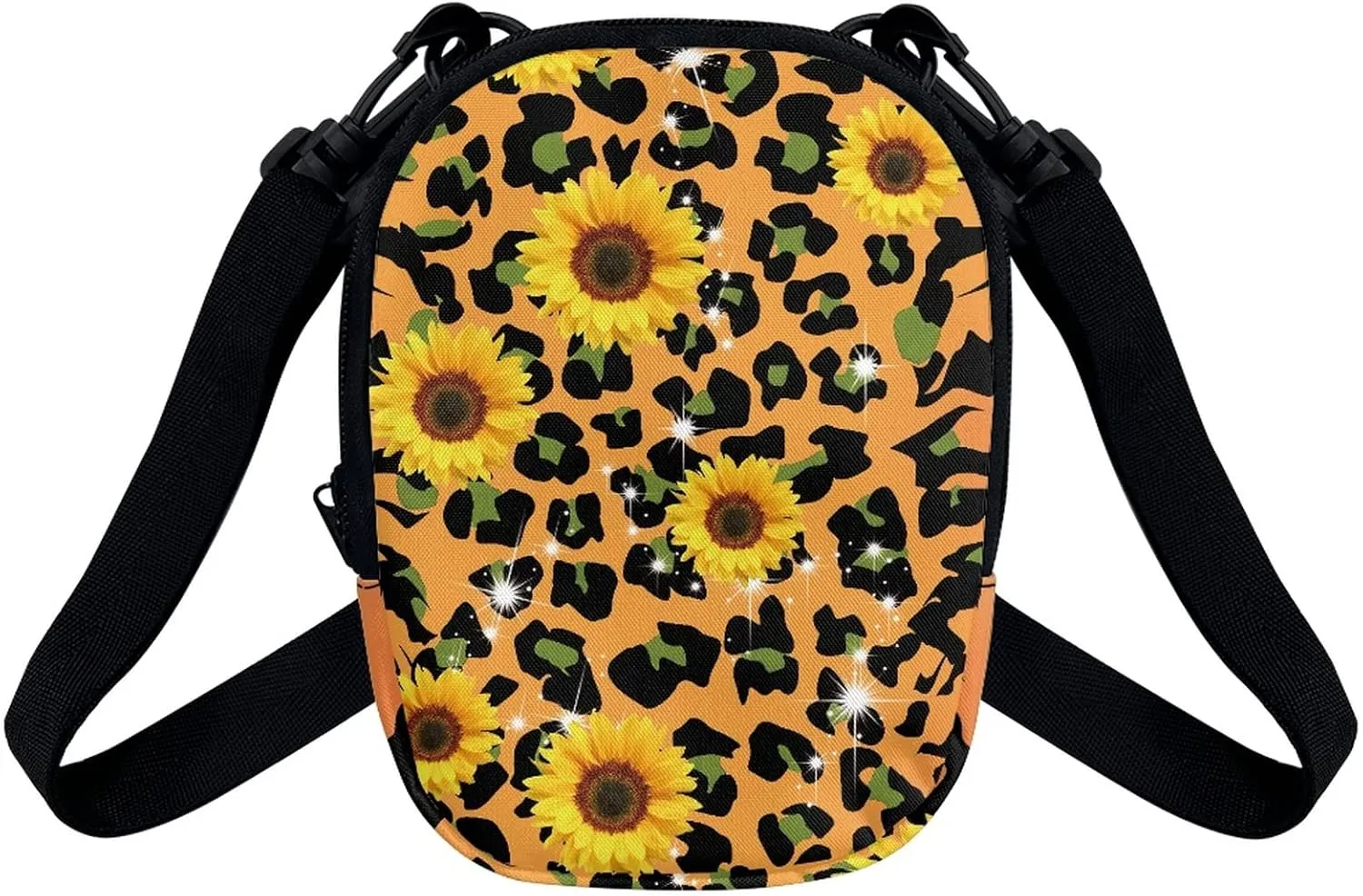 Coldinair Trendy Print Mini Crossbody Bag for Men Women Teens