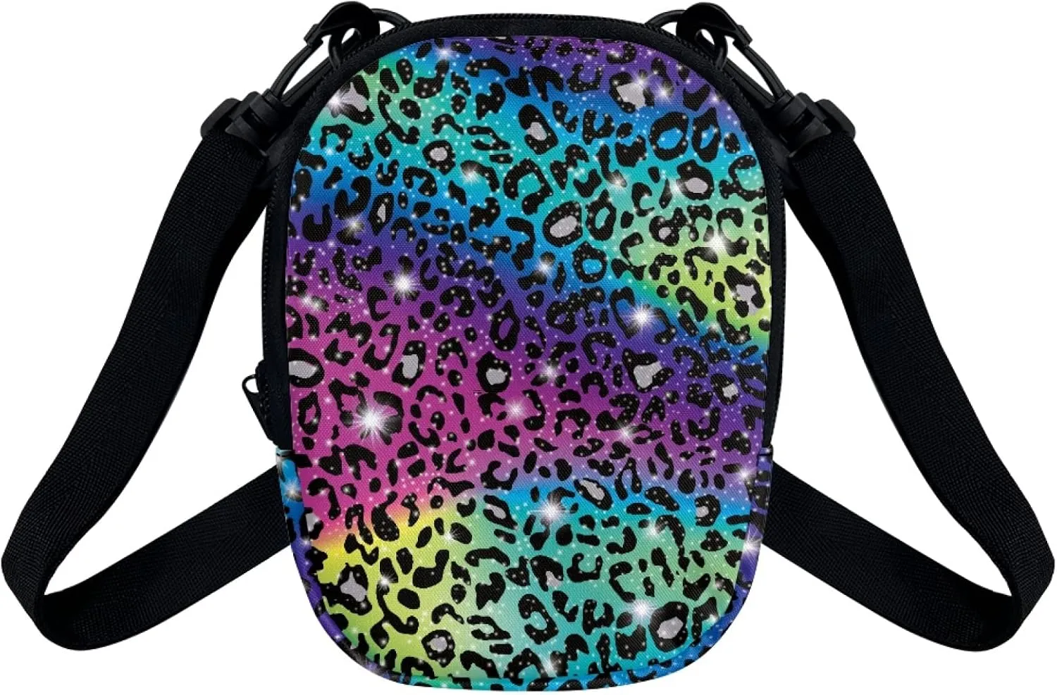 Coldinair Trendy Print Mini Crossbody Bag for Men Women Teens