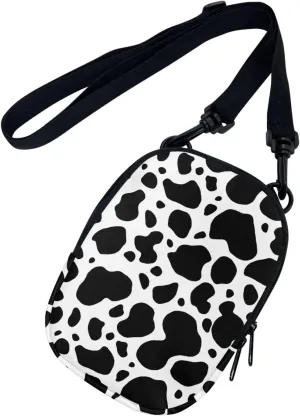 Coldinair Trendy Print Mini Crossbody Bag for Men Women Teens