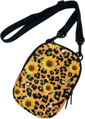 Coldinair Trendy Print Mini Crossbody Bag for Men Women Teens