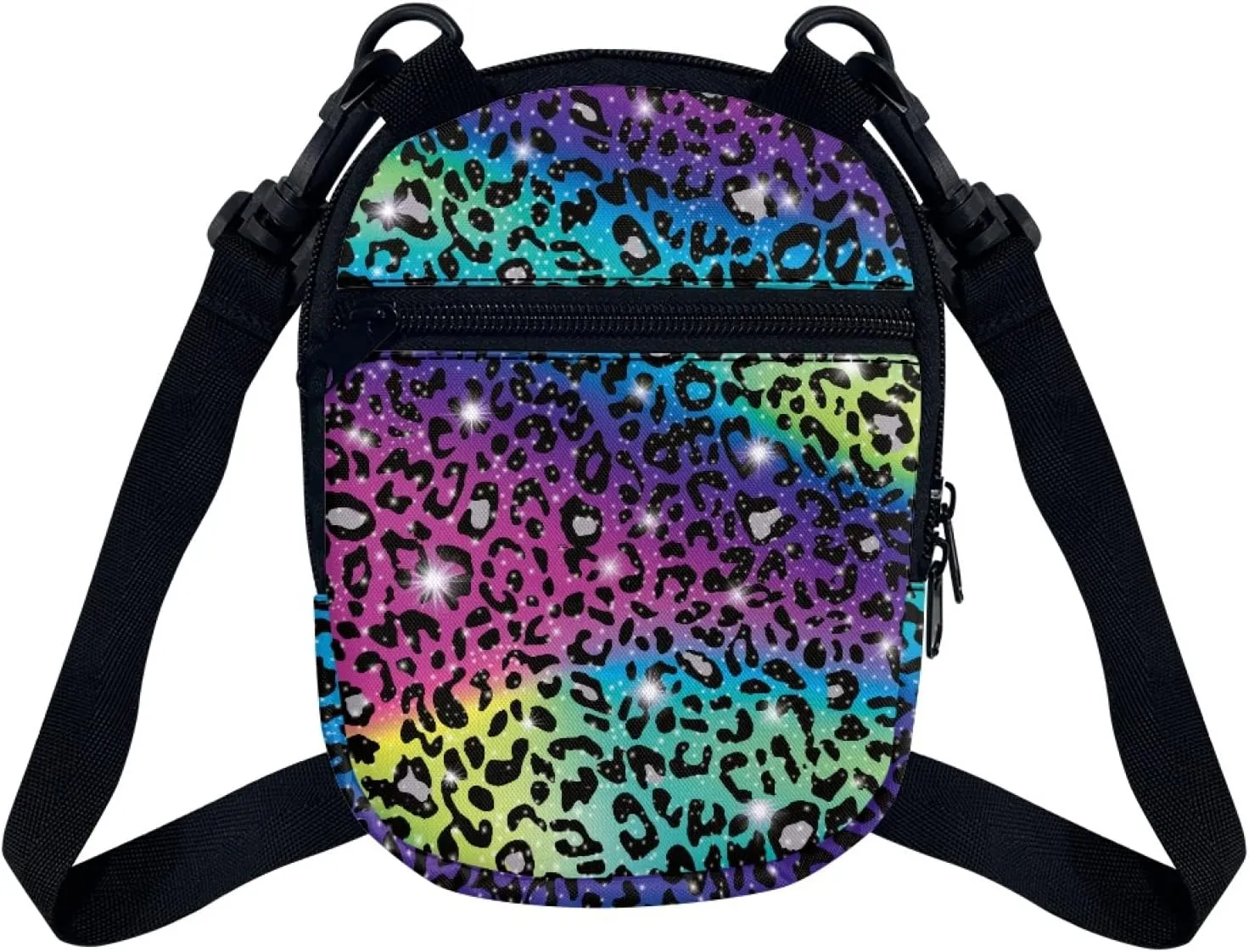 Coldinair Trendy Print Mini Crossbody Bag for Men Women Teens