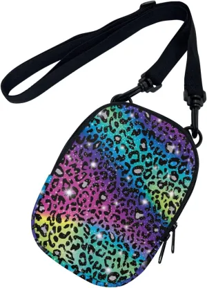Coldinair Trendy Print Mini Crossbody Bag for Men Women Teens