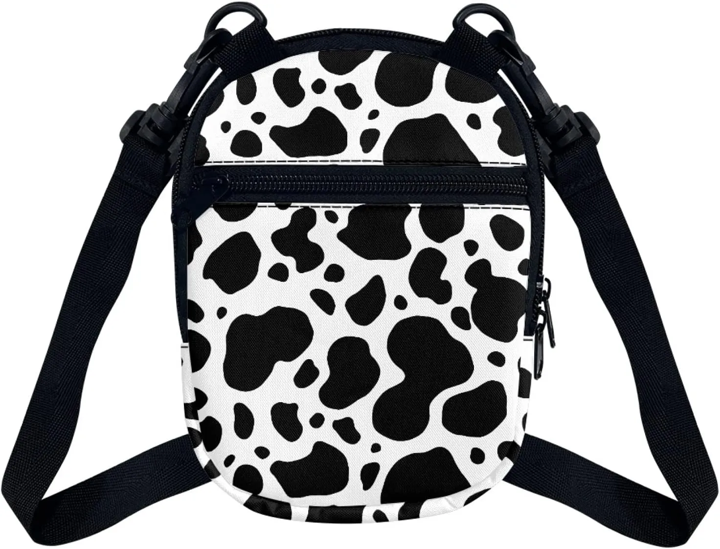 Coldinair Trendy Print Mini Crossbody Bag for Men Women Teens
