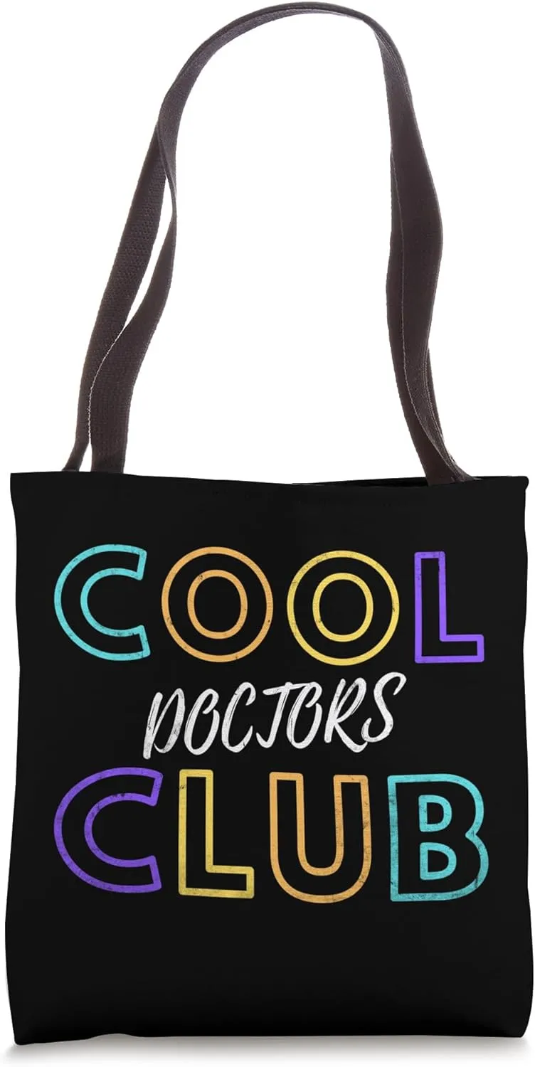Cool Doctors Club Medical Professional Doctor Tote Bag