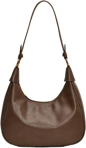 Crescent Shoulder Bag for Women Small Crossbody Purse Bag Half Moon Bag Dumpling Leather Hobo Handbag