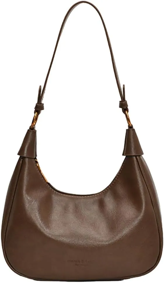 Crescent Shoulder Bag for Women Small Crossbody Purse Bag Half Moon Bag Dumpling Leather Hobo Handbag